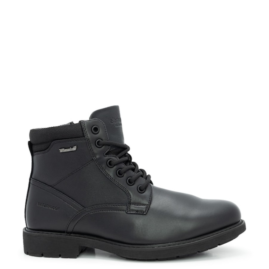 Men Elements Boots | Elements Men'S Waterproof Lace-Up Winter Boot