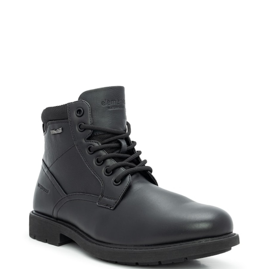 Men Elements Boots | Elements Men'S Waterproof Lace-Up Winter Boot