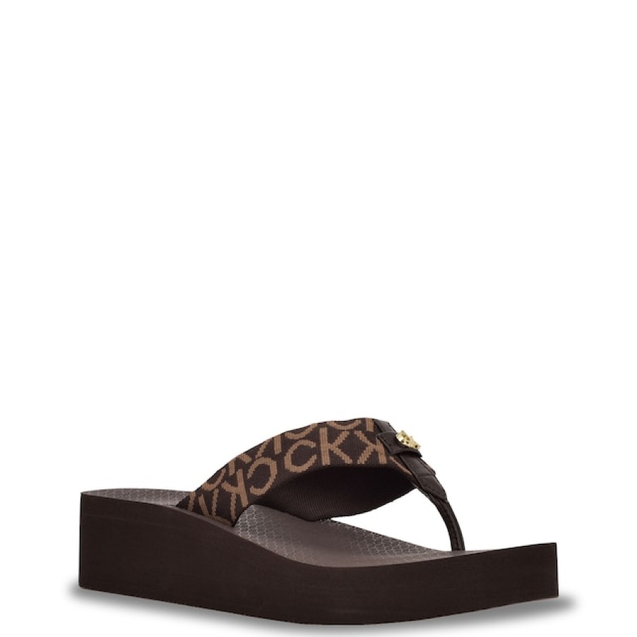 Women Calvin Klein Sandals & Slides | Calvin Klein Meena Platform Sandal