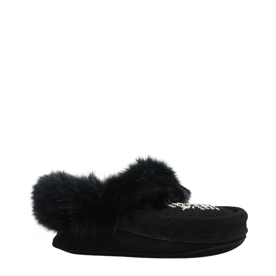 Women Manitobah Mukluks Slippers | Manitobah Mukluks Women'S Tipi Moccasin Slipper