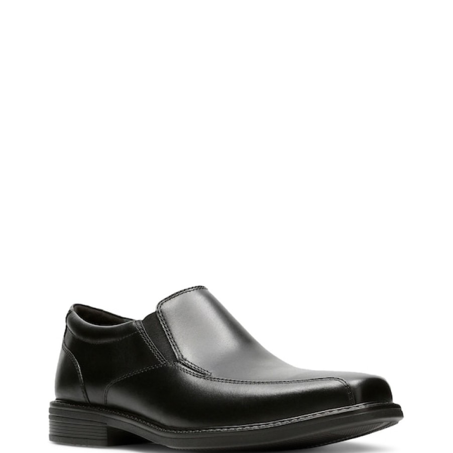 Men Clarks Dress Shoes | Clarks Men'S Bolton Free Ii Wide Width Loafer