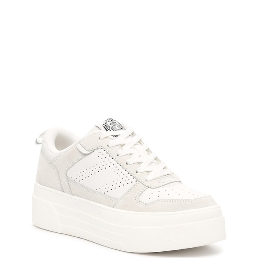 Women Le Tigre Platform Shoes | Le Tigre Women'S Midtown Lo Sneaker