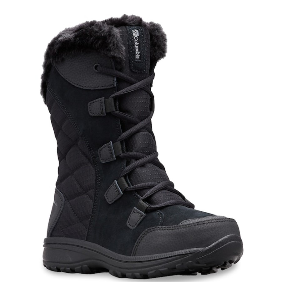 Women Columbia Boots & Booties | Columbia Women'S Ice Maiden Ii Wide Width Waterproof Winter Boot