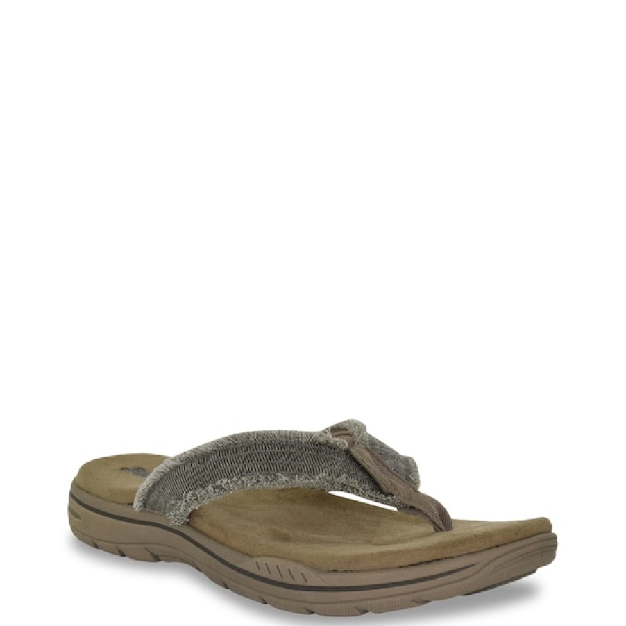 Men Skechers Sandals & Slides | Skechers Men'S Evented Arven Sandal