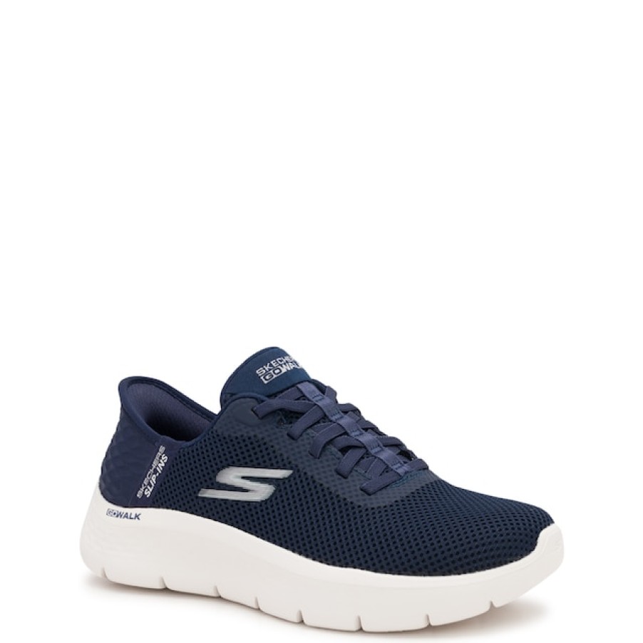 Women Skechers Sneakers & Athletic Shoes | Skechers Women'S Hands Free Slip-Ins Go Walk Flex - Grand Entrance Sneaker