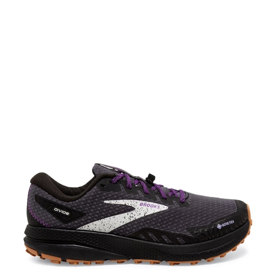 Women Brooks Hiking & Trail | Brooks Women'S Divide 4 Gtx Waterproof Trail Running Shoe