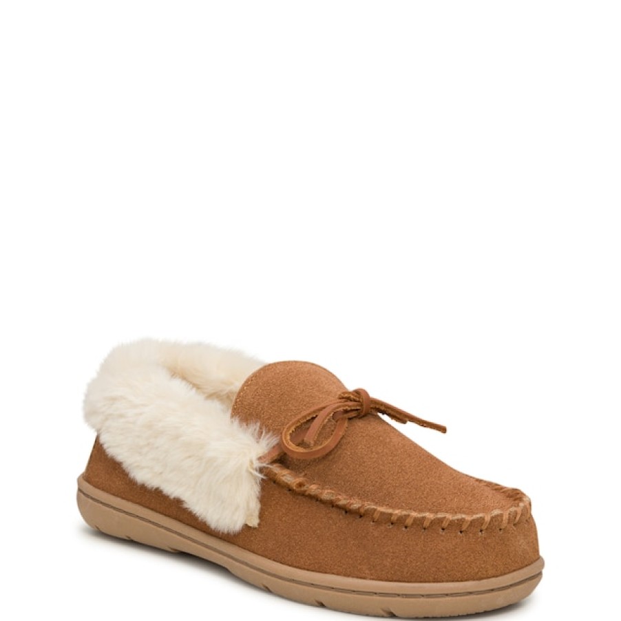 Women Clarks Slippers | Clarks Women'S Moccasin Slipper