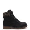 Women Crown Vintage Combat & Lace-Up Boots | Crown Vintage Women'S Gynny Moto Bootie