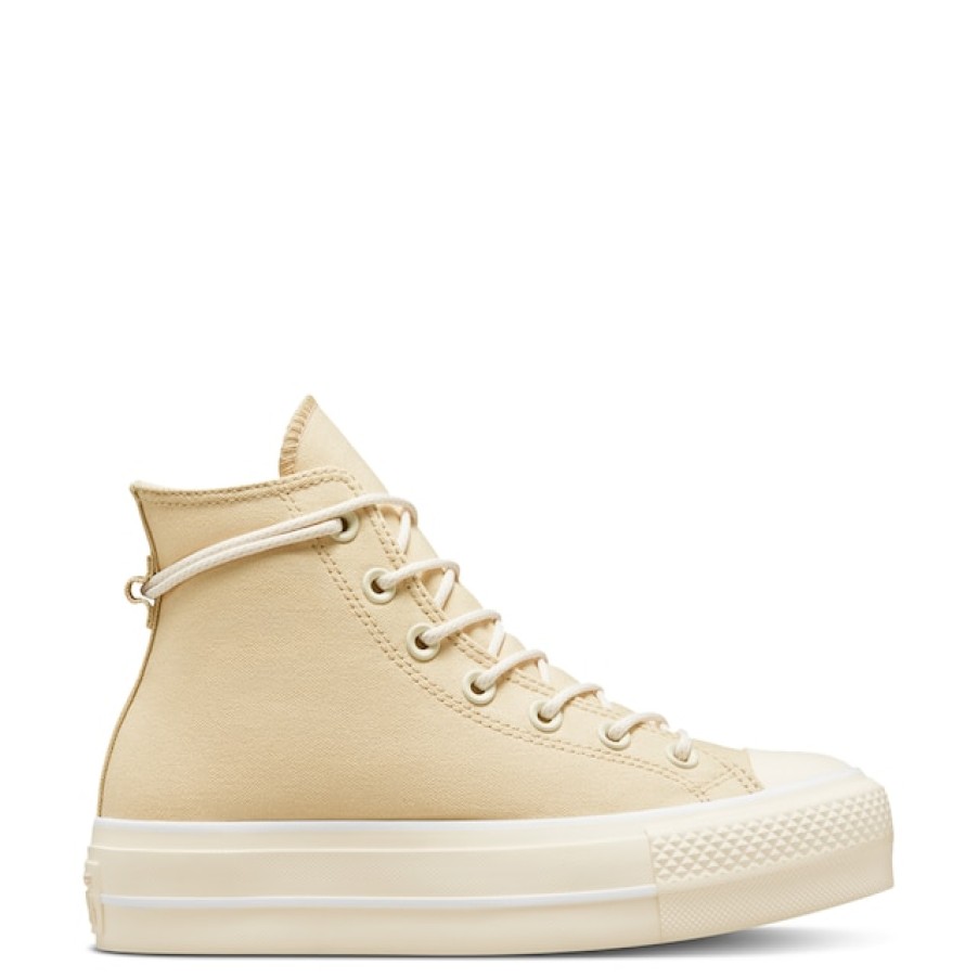 Women Converse Platform & Wedge Sneakers | Converse Women'S Chuck Taylor All Star Lift Utility High Top Platform Sneaker