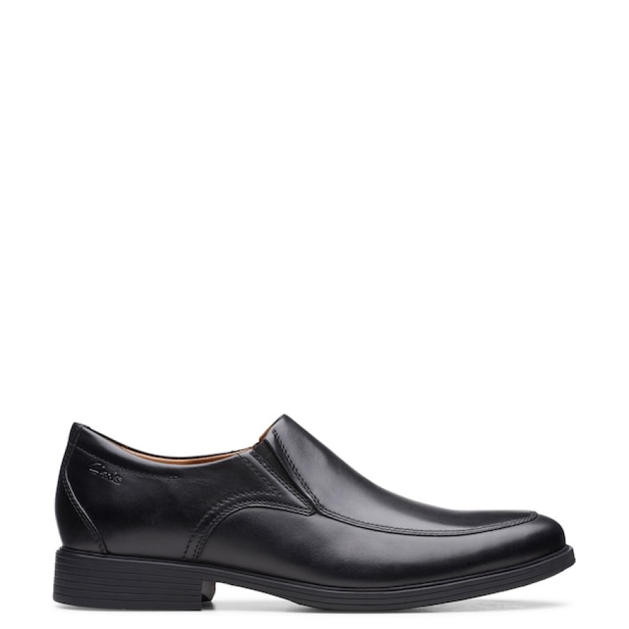 Men Clarks Dress Shoes | Clarks Men'S Whiddon Step Wide Width Loafer