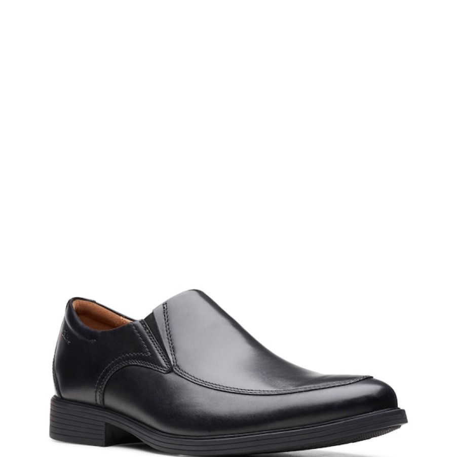 Men Clarks Dress Shoes | Clarks Men'S Whiddon Step Wide Width Loafer