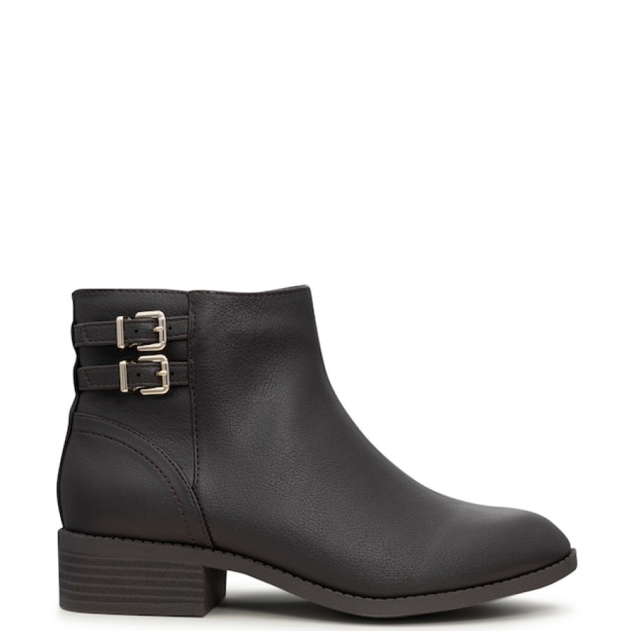 Women Kelly & Katie Ankle Boots & Booties | Kelly & Katie Flann Wide Ankle Bootie