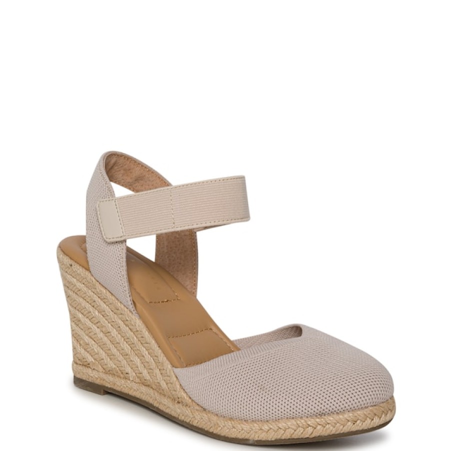 Women Kelly & Katie Sandals & Slides | Kelly & Katie Banner Espadrille Wedge Sandal