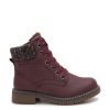 Women Elements Combat & Lace-Up Boots | Elements Women'S Erika Waterproof Wide Width Winter Combat Bootie