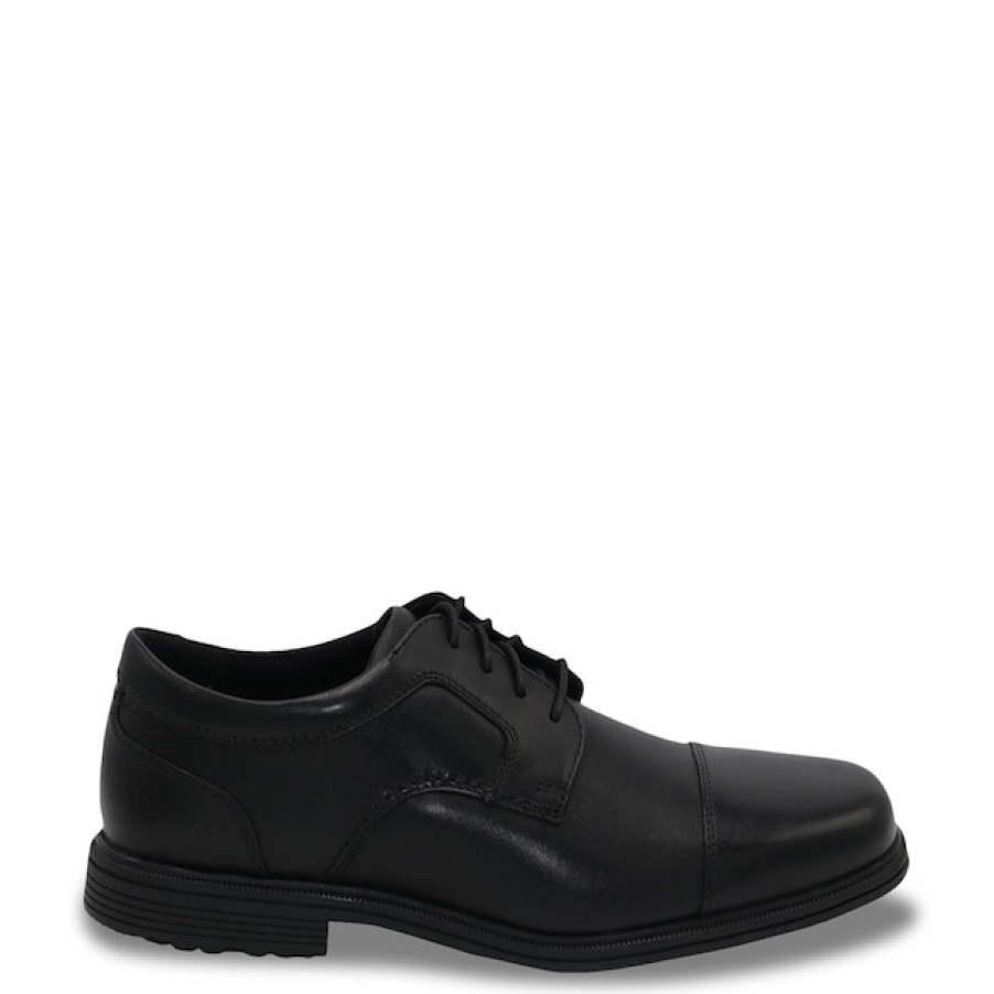 Men Rockport Uniform Shoes | Rockport Taylor Waterproof Wide Width Dress Shoe