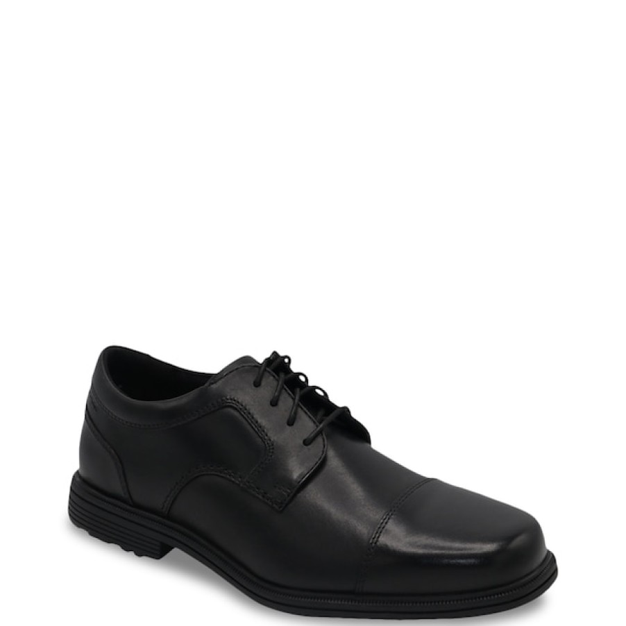 Men Rockport Uniform Shoes | Rockport Taylor Waterproof Wide Width Dress Shoe