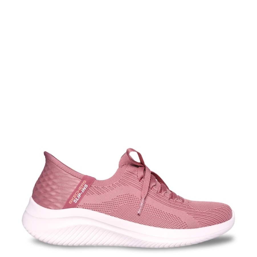 Women Skechers Slip-On Sneakers | Skechers Women'S Hands Free Slip-Ins Ultra Flex 3.0 Brilliant Path Sneaker