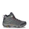 Men Merrell Hiking & Trail | Merrell Men'S Moab 3 Mid Wide Width Hiking Boot