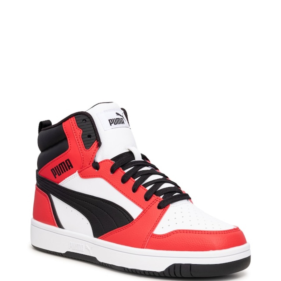 Men Puma Basketball Shoes | Puma Men'S Rebound Mid Basketball Shoe