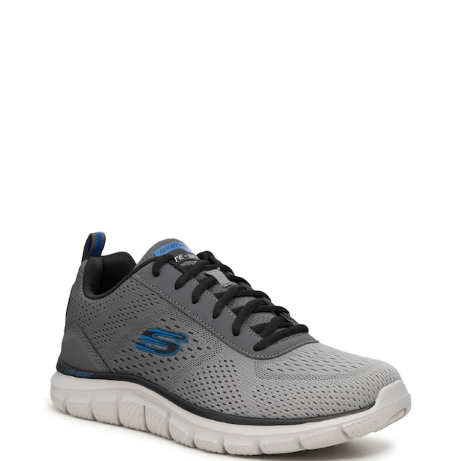 Men Skechers Running Shoes | Skechers Men'S Track Ripkent Wide Width Running Shoe