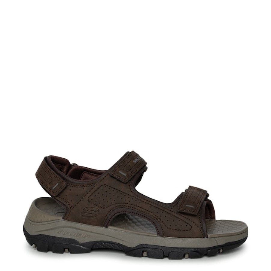 Men Skechers Sandals & Slides | Skechers Men'S Tresman Garo Sport Sandal