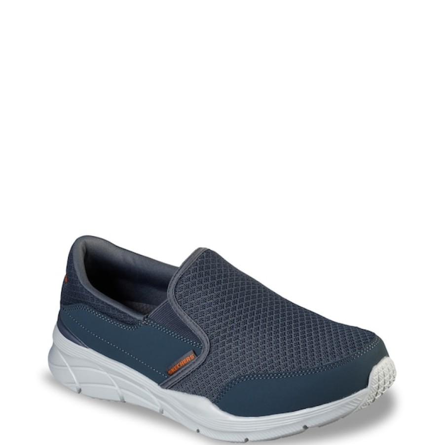 Men Skechers Casual Shoes | Skechers Men'S Equalizer 4.0 Persisting Extra Wide Width Slip-On Sneaker