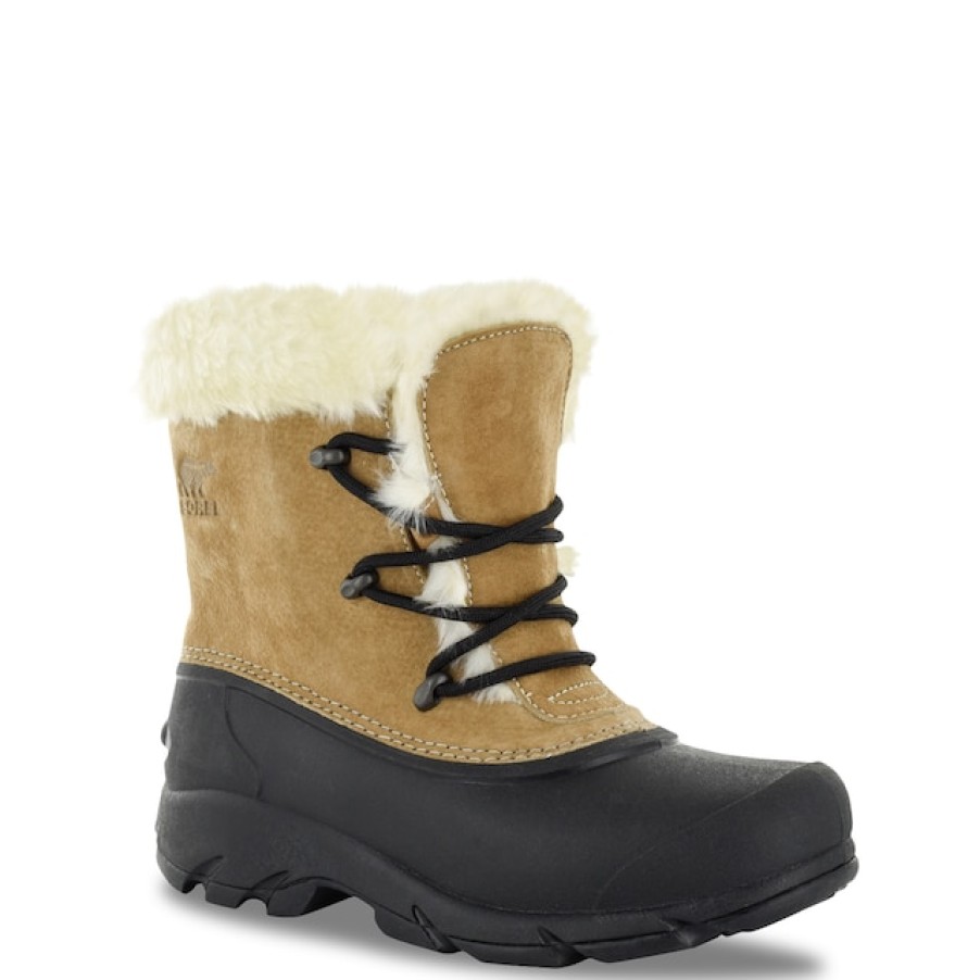 Women Sorel Leather Shoes | Sorel Women'S Snow Angel Waterproof Winter Boot