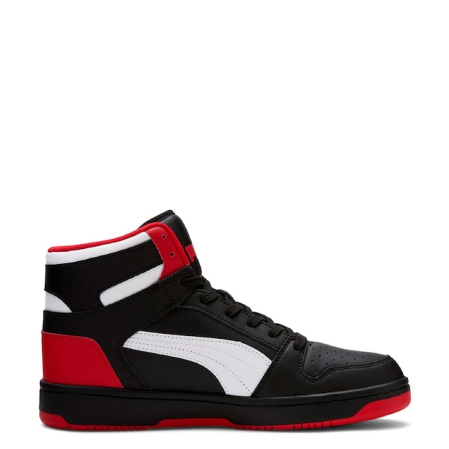 Men Puma Performance Sneakers | Puma Men'S Rebound Layup Mid Sneaker