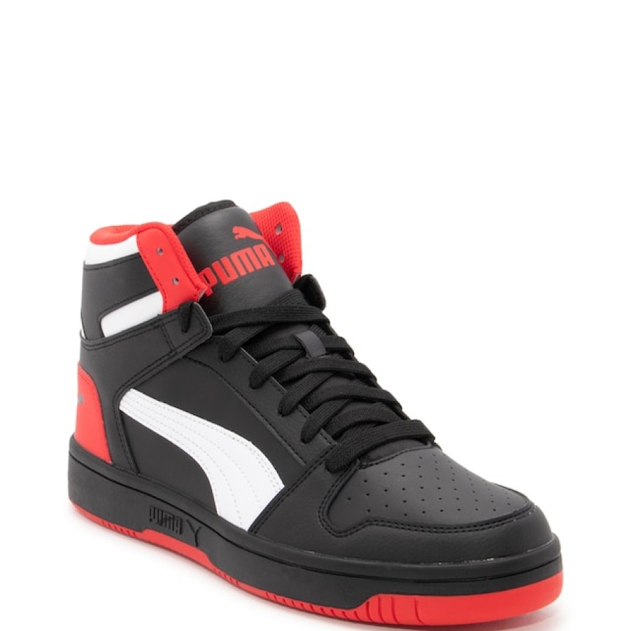 Men Puma Performance Sneakers | Puma Men'S Rebound Layup Mid Sneaker