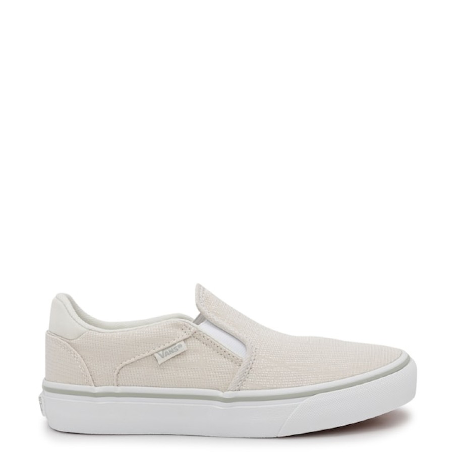 Women Vans Lifestyle & Fashion Sneakers | Vans Women'S Asher Deluxe Slip-On Sneaker