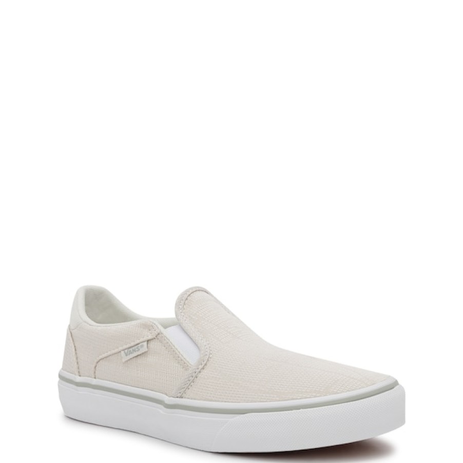 Women Vans Lifestyle & Fashion Sneakers | Vans Women'S Asher Deluxe Slip-On Sneaker