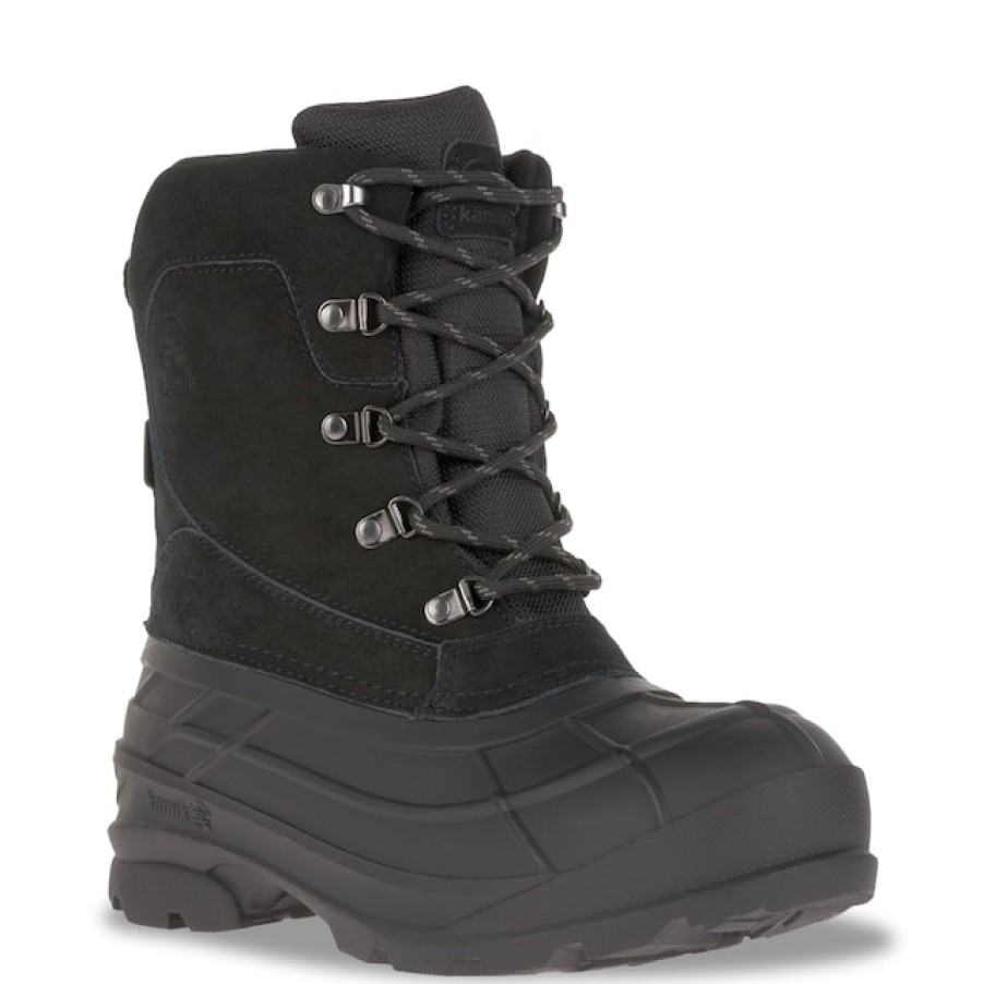 Men Kamik Boots | Kamik Men'S Fargo 2 Waterproof Wide Width Winter Boot