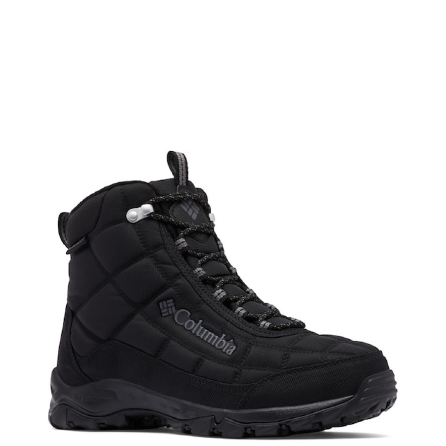 Men Columbia Boots | Columbia Men'S Firecamp Wide Width Waterproof Winter Boot