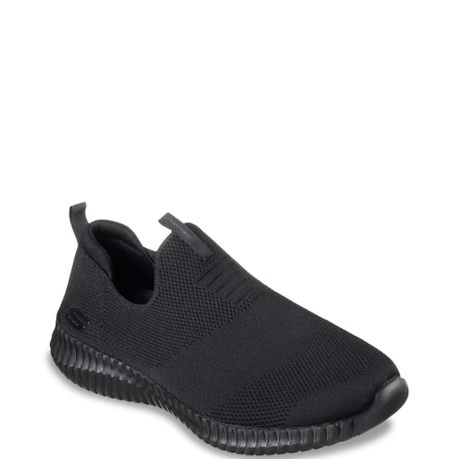 Men Skechers Slip-On Sneakers | Skechers Men'S Elite Flex Wasick Slip-On Sneaker