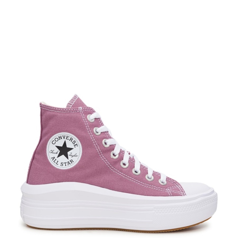 Women Converse Canvas Sneakers | Converse Women'S Chuck Taylor All Star Move Platform Sneaker