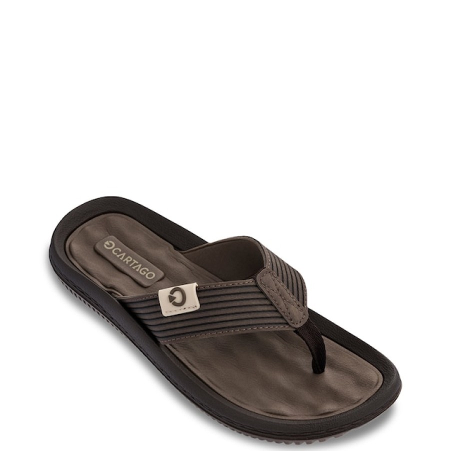 Men Cartago Sandals & Slides | Cartago Dunas Vi Thong Sandal