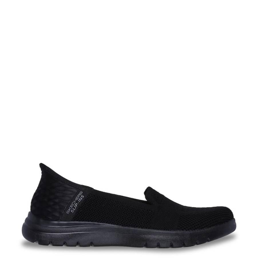 Women Skechers Flats, Loafers & Clogs | Skechers Women'S Hands Free Slip-Ins On-The-Go Flex Serene Slip-On