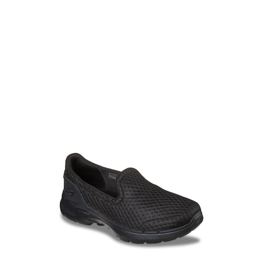 Women Skechers Uniform Shoes | Skechers Women'S Gowalk 6 Big Splash Slip-On