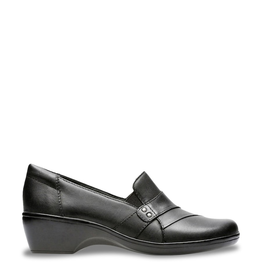 Women Clarks Uniform Shoes | Clarks Women'S May Marigold Slip-On