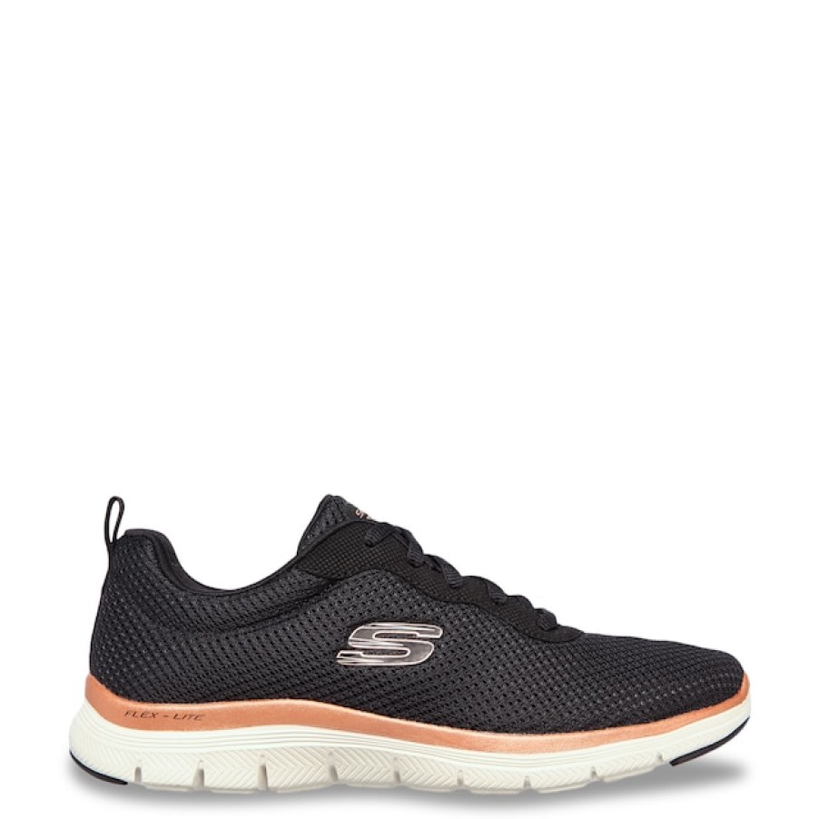 Women Skechers Running Shoes | Skechers Women'S Flex Appeal 4.0 Brilliant View Sneaker