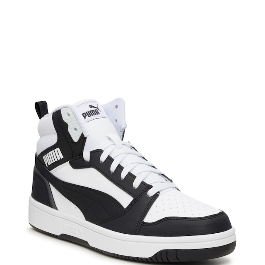 Men Puma Basketball Shoes | Puma Men'S Rebound Mid Basketball Shoe