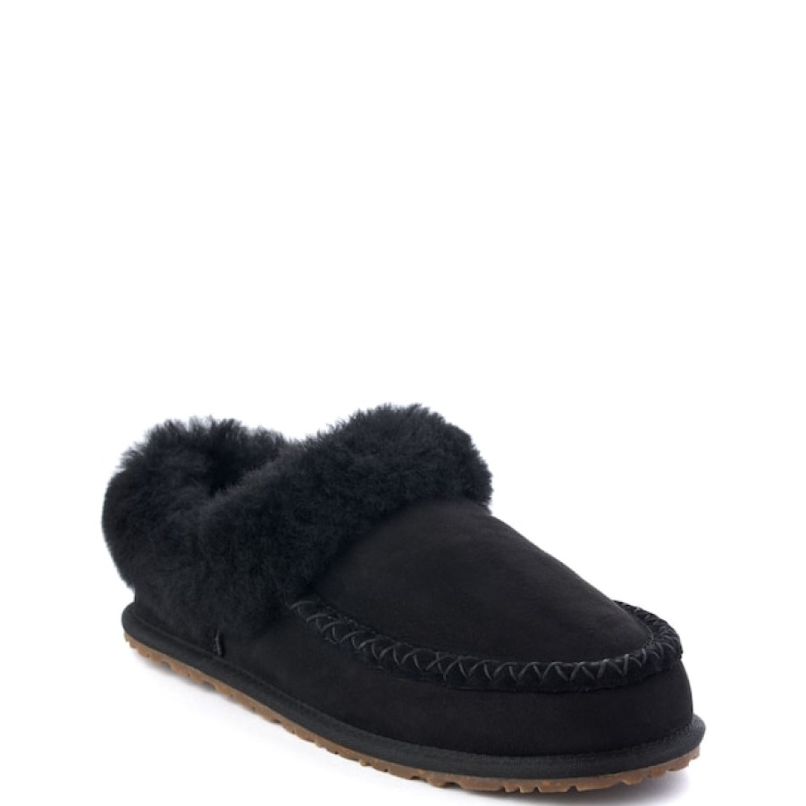 Women Manitobah Mukluks Slippers | Manitobah Mukluks Women'S Cabin Clog Moccasin Slipper