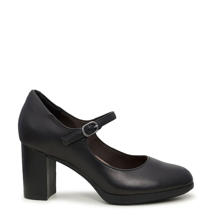 Women Clarks Heels & Wedges | Clarks Women'S Bayla Nora Mary Jane Pump