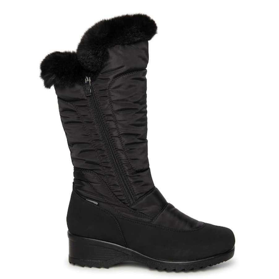 Women Elements Boots & Booties | Elements Women'S Waterproof Ice Grip Clip Winter Boot