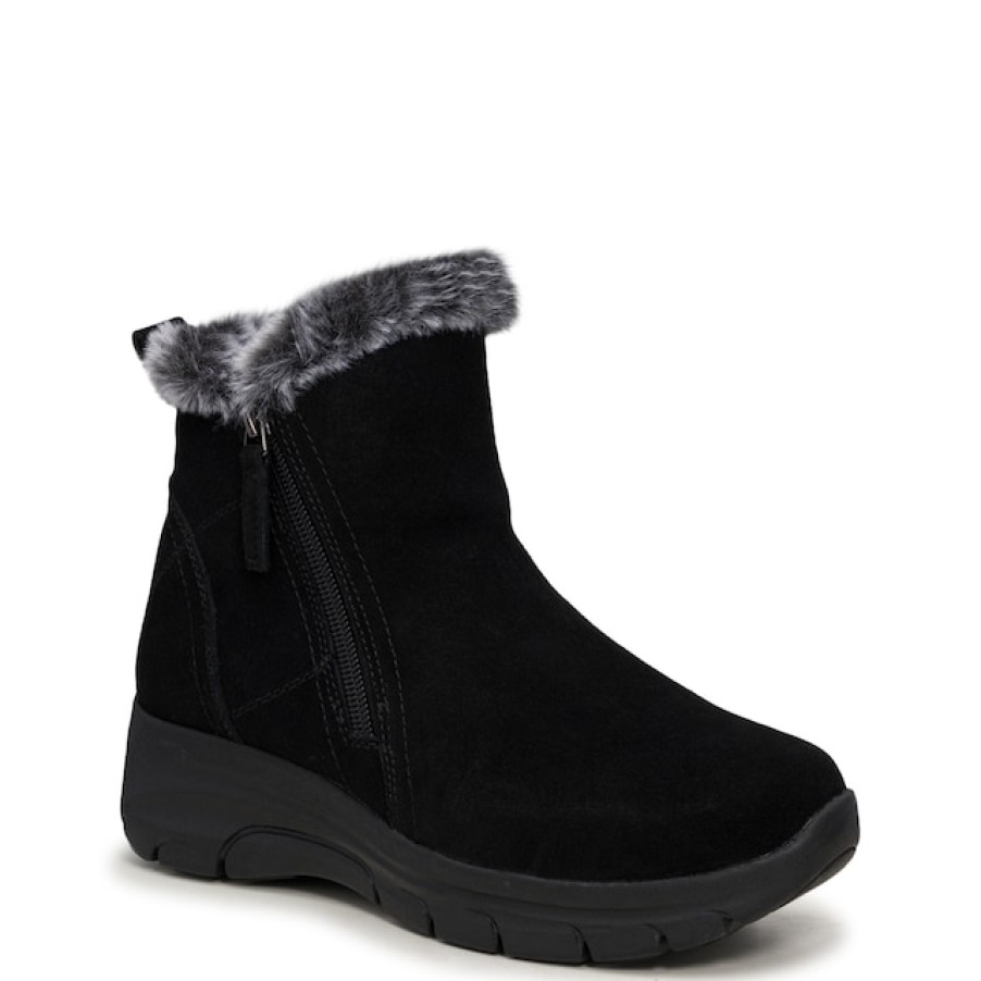 Women Elements Leather Shoes | Elements Women'S Waterproof Winter Ankle Boot