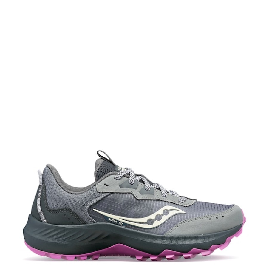 Women Saucony Vegan-Friendly Shoes | Saucony Women'S Aura Tr Wide Running Shoe